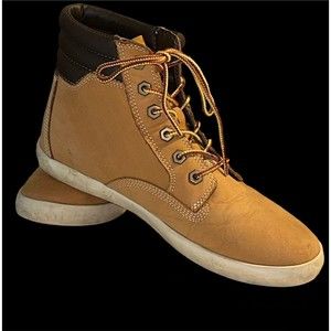 Timberland Women’s Dausette Sneaker US Size 9.5 Ortholite Nubuck Wheat Tan A1KLZ